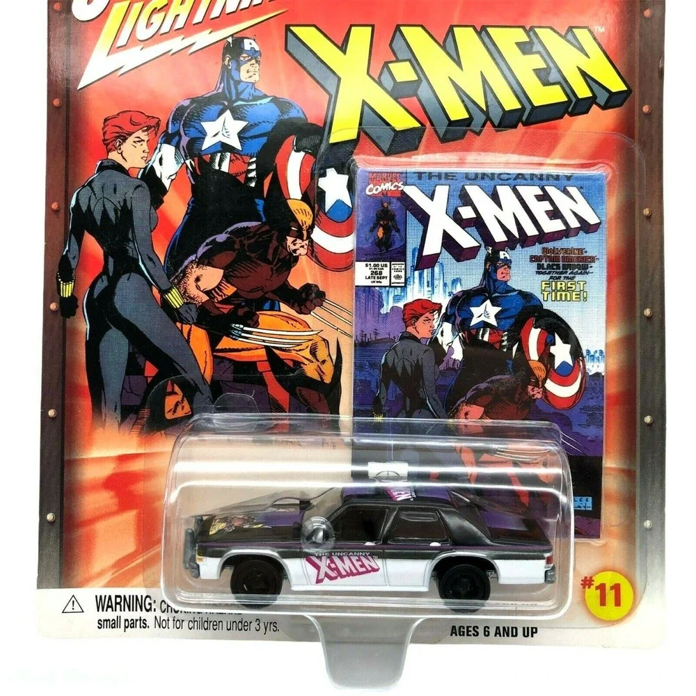 Johnny Lightning The Uncanny X-Men 1990 '90 Ford Crown Victoria Car Diecast 1/64